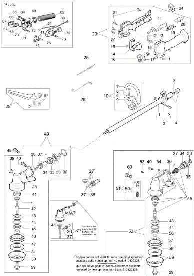 Transmission 8420 IC Brushcutter