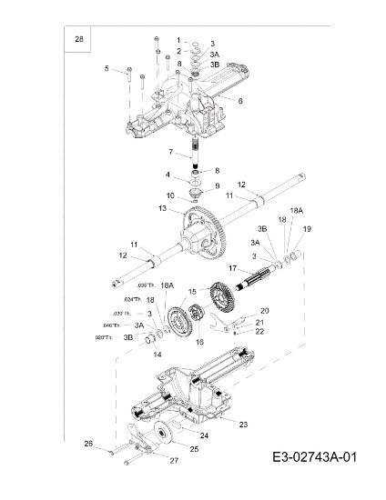 Transmission FORMULA 97/13,5 T Cat.2008 Garden tractor