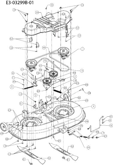 Mowing deck FORMULA 108/17,5 H Cat.2008 Garden tractor