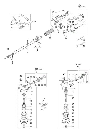 Transmission Ø26 DS 3800 S Brushcutter