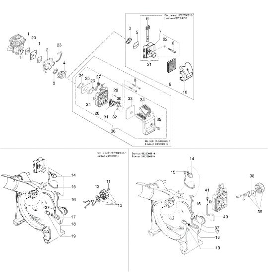 Air filter SA 2700 Blower