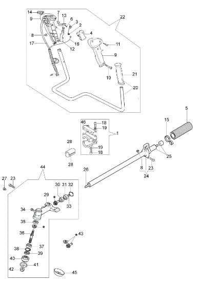 Transmission DS 2500 T Brushcutter