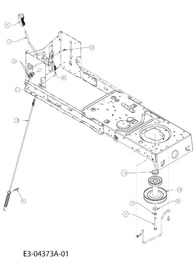 Levers STORM 108/17,5 H Garden tractor