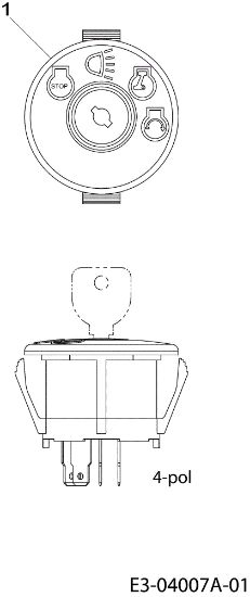 Wiring schematic (2/2) STORM 108/17,5 H Garden tractor