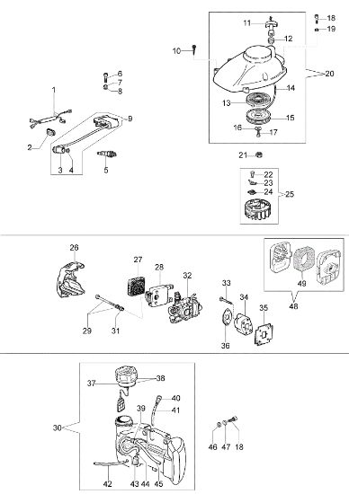 Ignition system TGS 2750 XP Hedgetrimmer