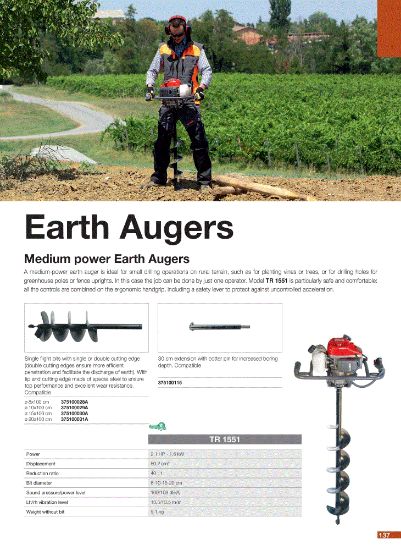  Accesorios para ahoyadores