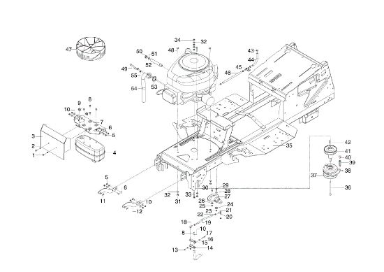 Bastidor EF 105/18,5 H Tractor