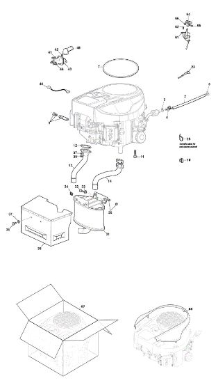 Motor GLX 22-102 H2 Tractor