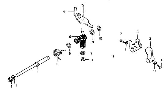 Internals 106 (Fino/Until 2009) Rotary tiller