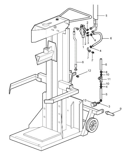 Crankcase (2/2) SPLIT 110 T+PTO Logsplitter