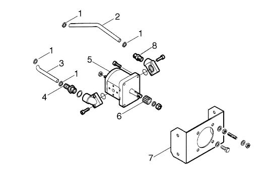 Transporter plug SPLIT 700 M Logsplitter
