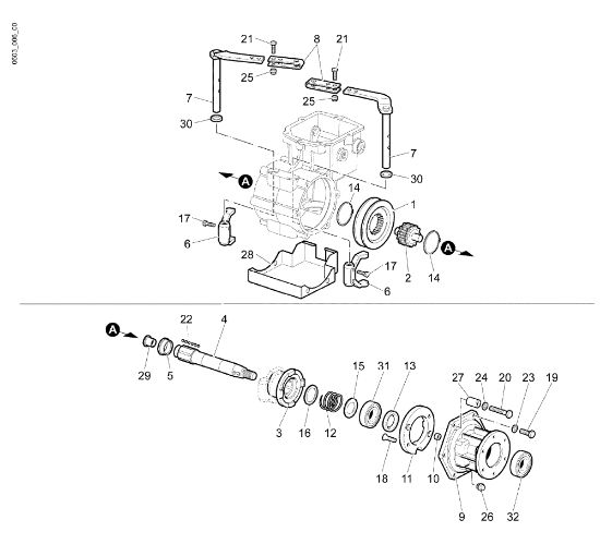 Gears (Gearbox) (2/2) NTR 270 V Transporter
