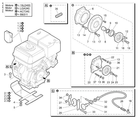 Engine FC 30 H Mower