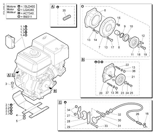 Engine FC 30 HM Mower