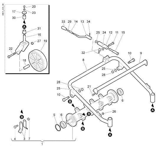 Cutting unit (Rotor) NTS 50 Flail mowers