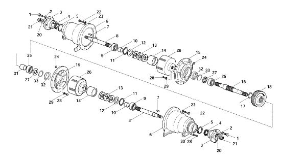 Axle FC 30 M (1°Serie fino al 2006) Mower