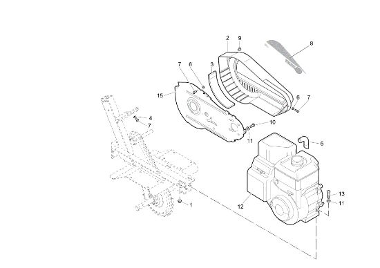 Hoods 101 (EN 709) Rotary tiller