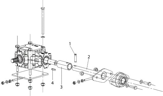 Illustrated parts list 3 L0091000 Trinciasarmenti TR 650 Flail mowers