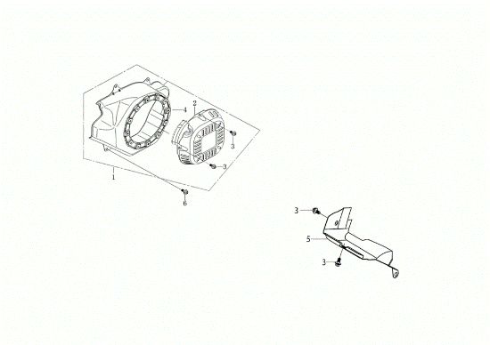 Ignition system 095 S (K800 HT - EURO5) Rotary tiller