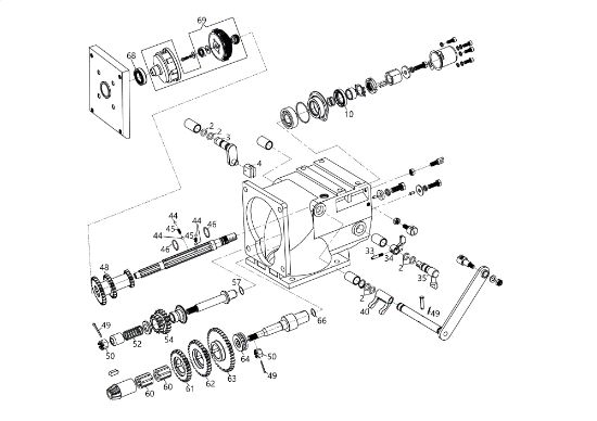 Gear 118 (K900 HR) - EURO5 Rotary tiller