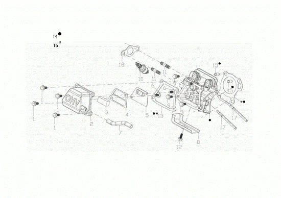 Top cover 055 Rotary tiller