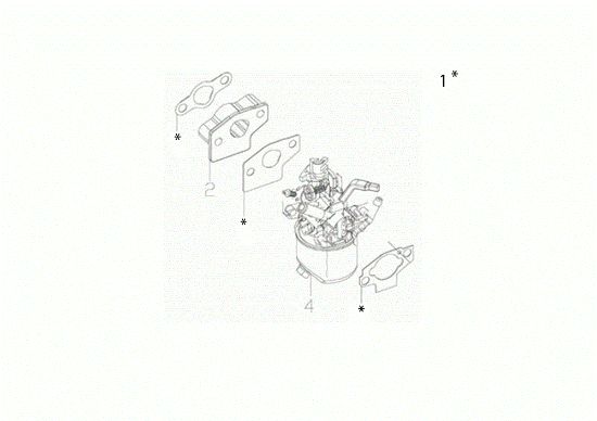 Carburetor 055 Rotary tiller