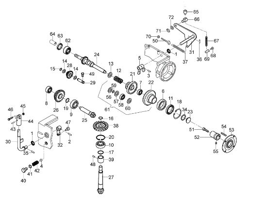 Gears 115 (2019) (K800 H) Rotary tiller