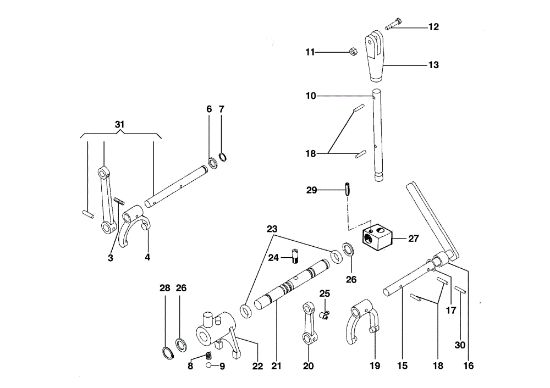 Internals controls FC 120 S Mower