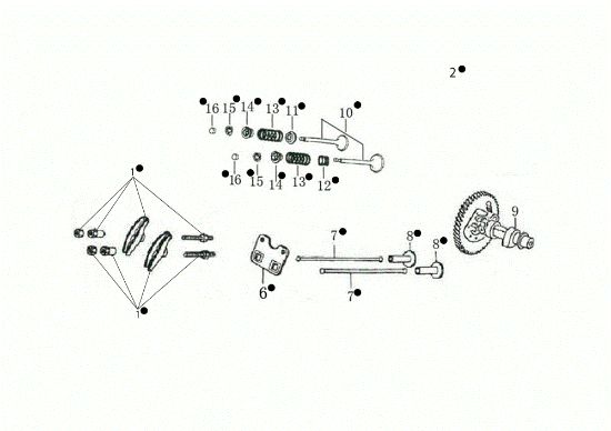 Valves MOTORE K1100 H (EURO5) Engine