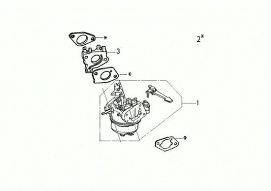 Carburetor MOTORE K1100 H (EURO5) Engine