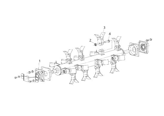 Illustrated parts list 2 Trinciasarmenti TR80 Flail mowers