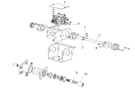 Illustrated parts list 3 Trinciasarmenti TR80 Flail mowers