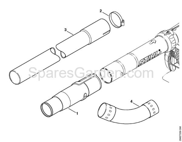 Gutter cleaning Vacuum shredders (SH) SH 56 Stihl