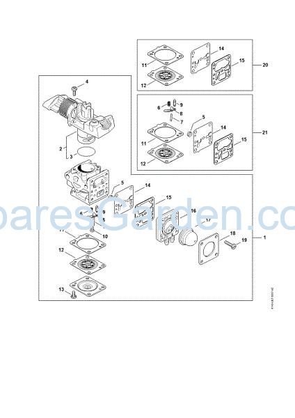 Picture of Carburetor 4149/02  from Serial number 516140932 HL 94 C-E
