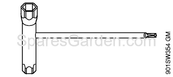 Combination wrench Extended reach hedge trimmers (HL) HL 94 C-E Stihl