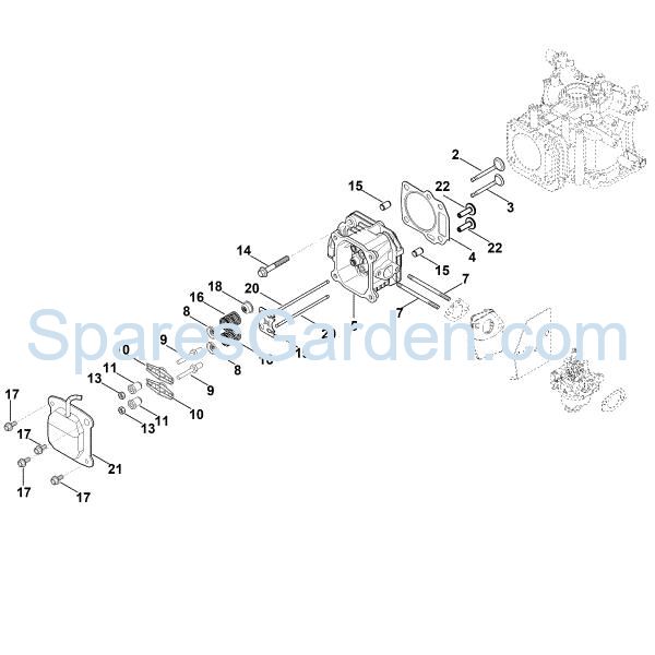 Picture of I - Valve cover, Valve HD775 (HD775-3024)