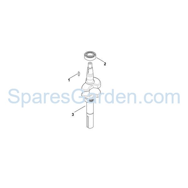 Picture of D - Crankshaft HD775 (HD775-3026)