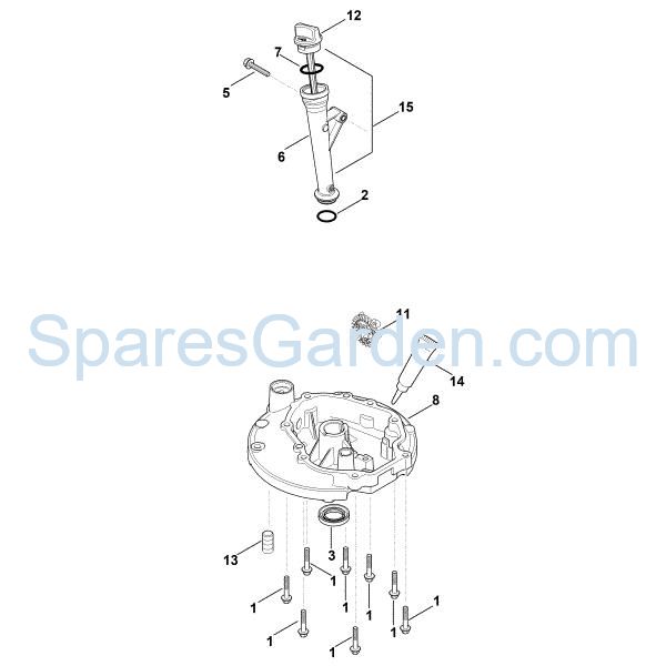 Picture of J - Lubrication system, oil pan HD775 (HD775-3026)