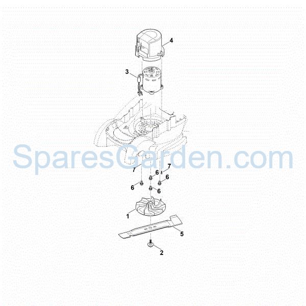 Picture of D - Engine, blade RMA 239.1