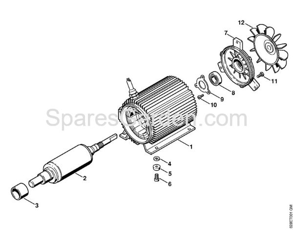 Electric motor Electric pressure washers (RE) RE 530 W Stihl