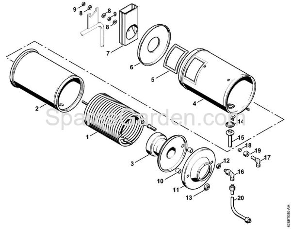 Heat exchanger Electric pressure washers (RE) RE 530 W Stihl