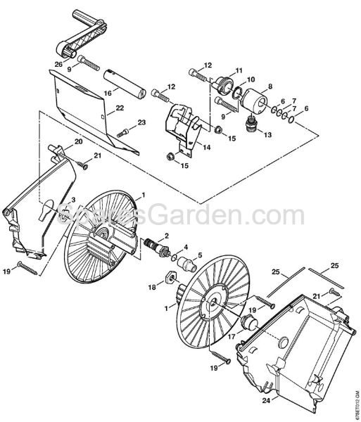 Hose reel Electric pressure washers (RE) RE 551 PLUS Stihl