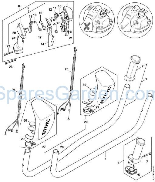 Picture of Bike handle FS 360 C-EM