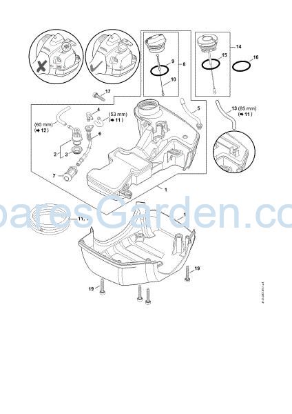 Picture of Fuel tank FS 360 C-EM