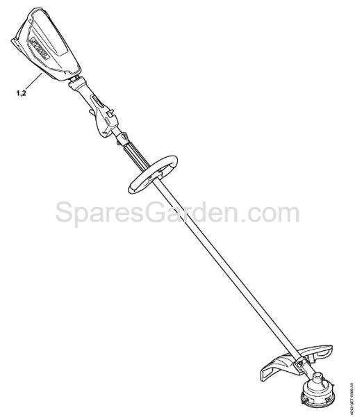 Serial number Cordless trimmers (FSA) FSA 130 R Stihl