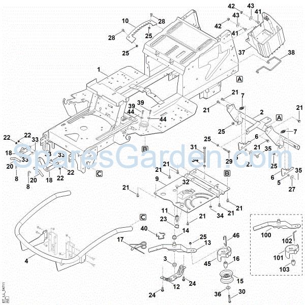 Picture of A - Frame RT 6127.0 ZL