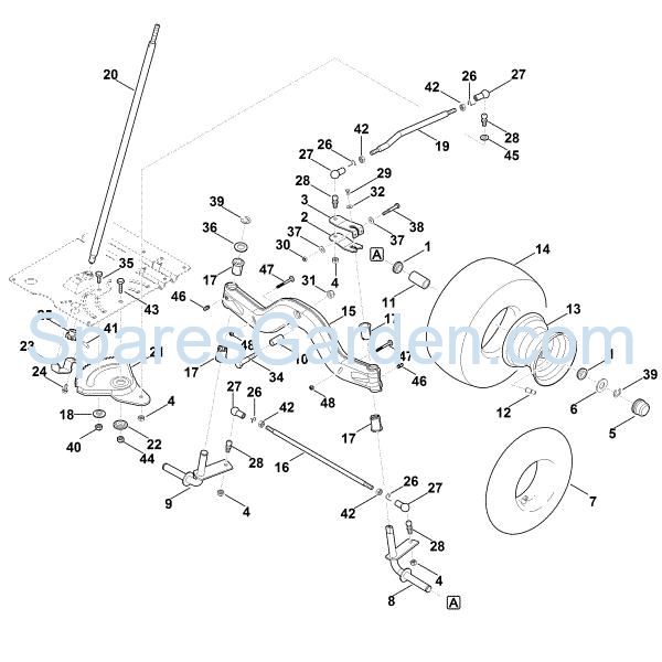 Picture of E - Steering, front wheel RT 6127.0 ZL