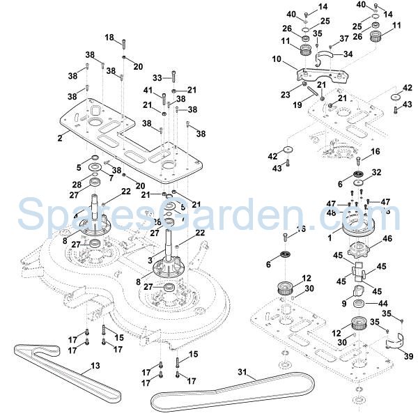 Picture of M - Blade drive RT 6127.0 ZL