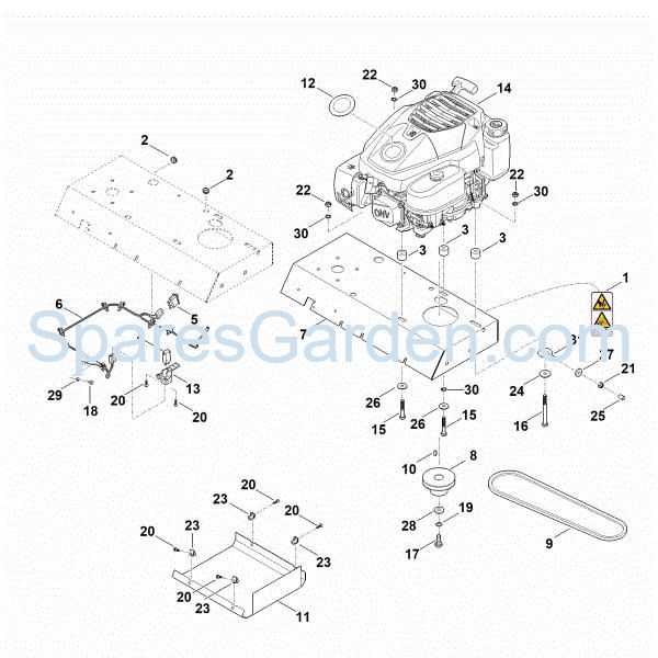 Picture of C - Engine, drive GH 370.1 S