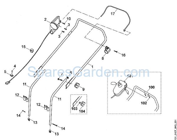A - Handle MA MA 450 brand Viking